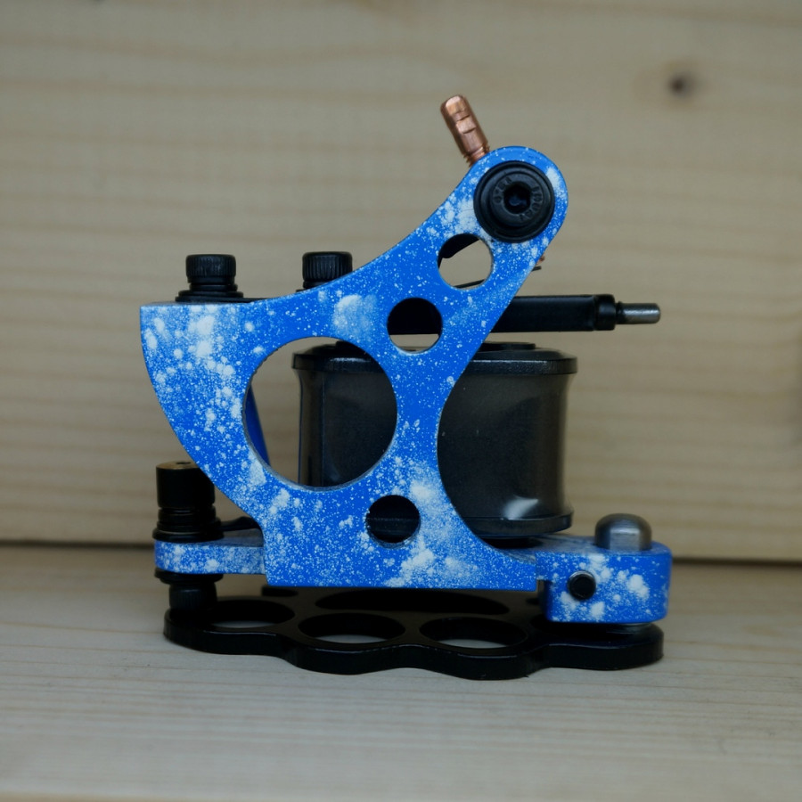 Контурная тату машинка Medium Liner Blue-White